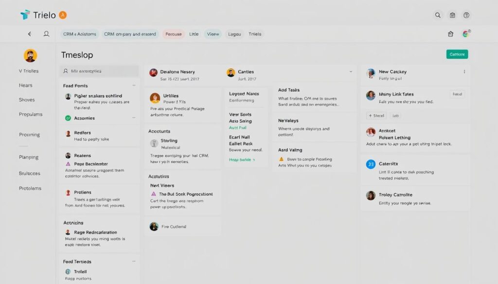 Trello CRM project management